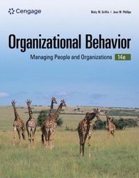 Cover image for Organizational Behavior : Managing People and Organizations