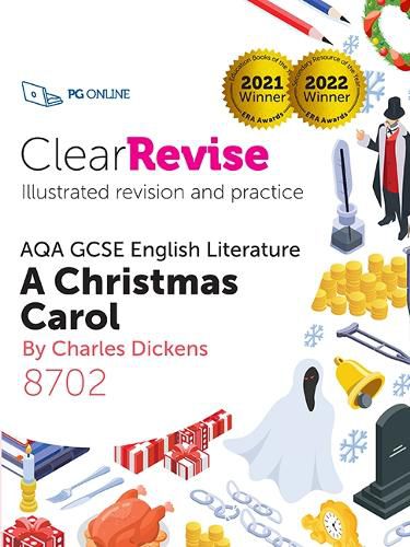 ClearRevise AQA GCSE English Literature: Dickens A Christmas Carol 2023