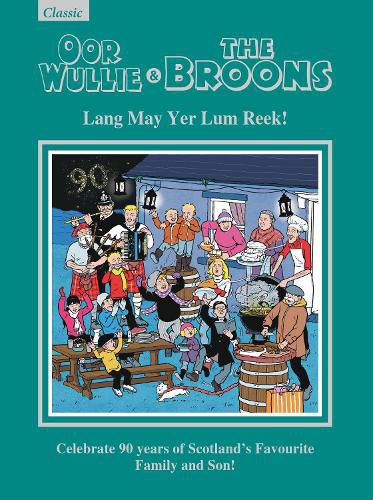 Cover image for Oor Wullie & The Broons Gift Book 2026