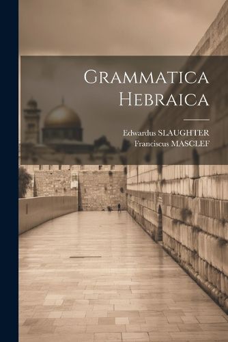 Cover image for Grammatica Hebraica