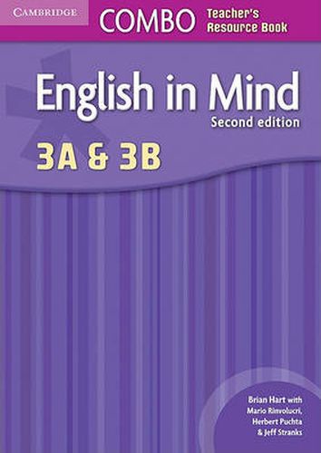 Cover image for English in Mind Levels 3A and 3B Combo Teacher's Resource Book