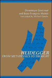 Cover image for Heidegger from Metaphysics to Thought