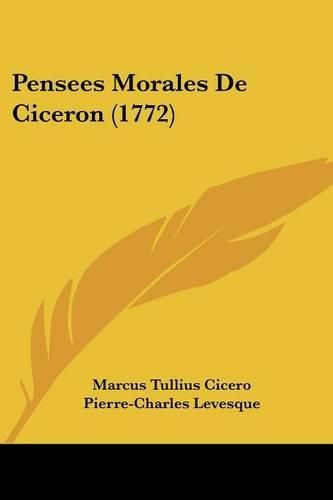 Pensees Morales de Ciceron (1772)