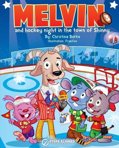 Cover image for Melvin and Hockey Night in the Town of Shinny (Softcover)