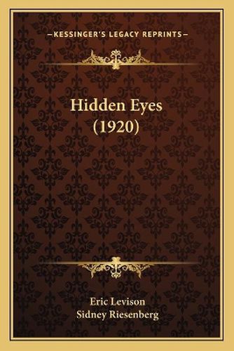 Hidden Eyes (1920)