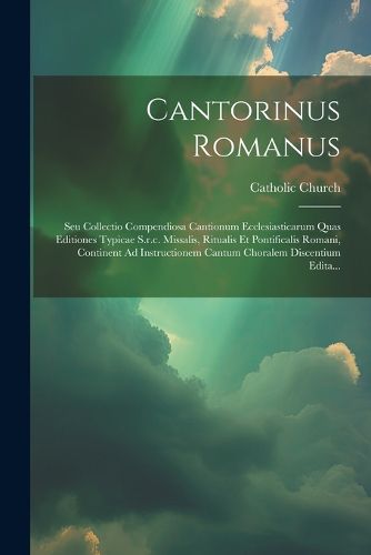 Cover image for Cantorinus Romanus