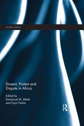 Cover image for Dissent, Protest and Dispute in Africa