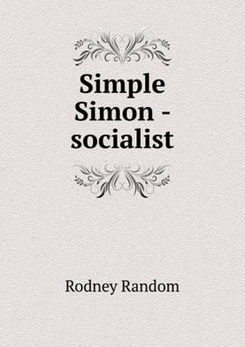 Cover image for Simple Simon - socialist