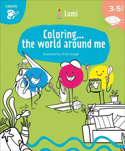 Cover image for Coloring... The World Around Me