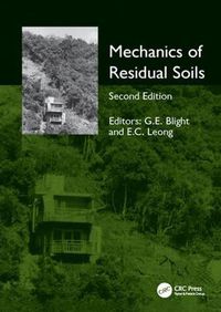 Cover image for Mechanics of Residual Soils