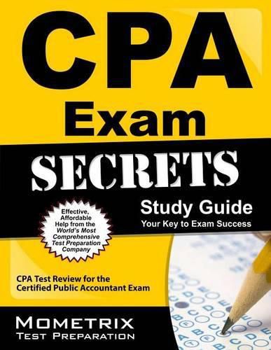 Cover image for CPA Exam Secrets: CPA Test Review for the Certified Public Accountant Exam