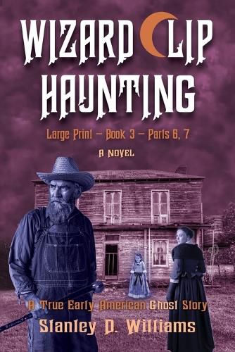 Cover image for The Wizard Clip Haunting LARGE PRINT Book 3