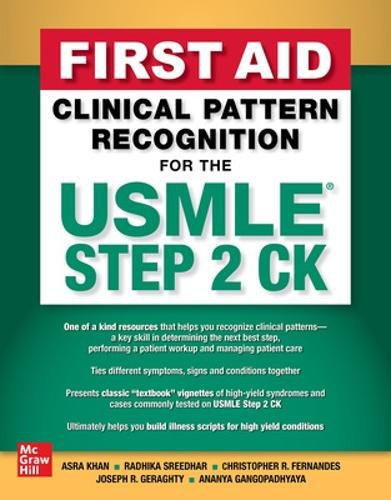 Cover image for First Aid Clinical Pattern Recognition for the USMLE Step 2 CK