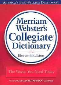 Cover image for 11th Collegiate Dictionary