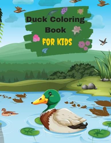 Cover image for Ducks Coloring Book For Kids And Toddlers