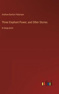 Cover image for Three Elephant Power, and Other Stories