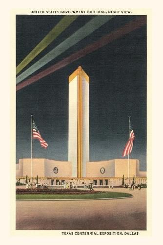 Cover image for Vintage Journal US Government Building, Texas Centennial