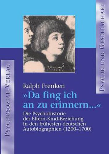 Cover image for Da fing ich an zu erinnern ...