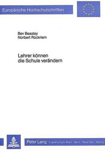 Cover image for Lehrer Koennen Die Schule Veraendern