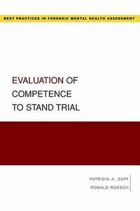 Cover image for Evaluation of Competence to Stand Trial
