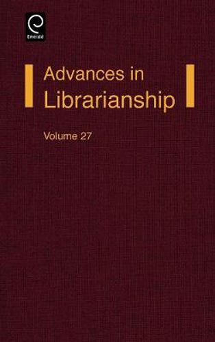 Cover image for Advances in Librarianship