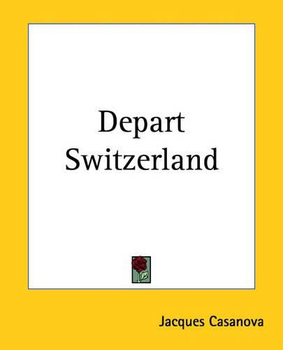 Cover image for Depart Switzerland