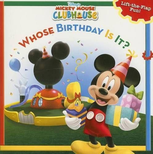 Cover image for Mickey Mouse Clubhouse Whose Birthday Is It?