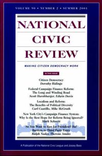 Cover image for National Civic Review