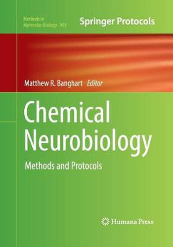 Cover image for Chemical Neurobiology: Methods and Protocols