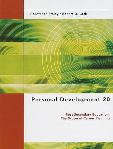 Cover image for Personal Development 20: Post Secondary Education: The Scope of Career Planning