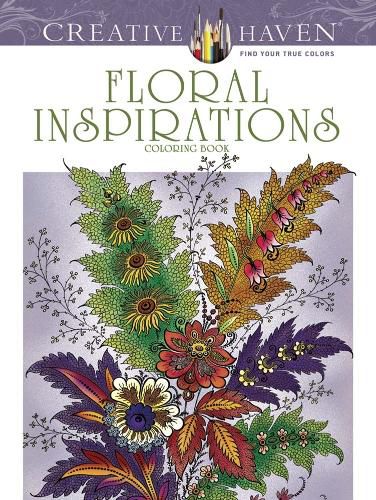 Cover image for Creative Haven Floral Inspirations Coloring Book