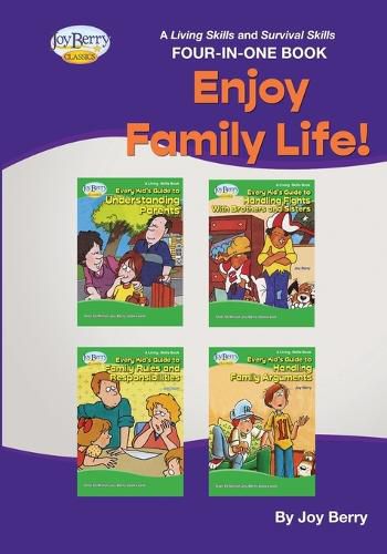 Cover image for A Living Skills and Survival Skills Four-in-One Book - Enjoy Family Life!