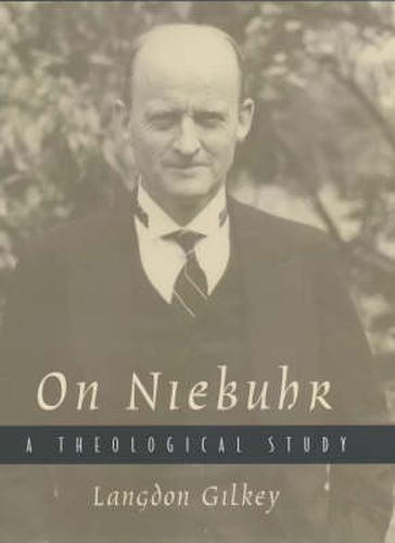 Cover image for On Niebuhr: A Theological Study