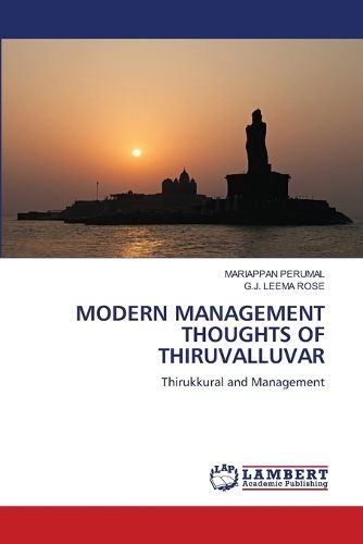 Cover image for Modern Management Thoughts of Thiruvalluvar