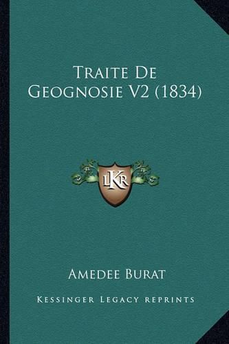 Cover image for Traite de Geognosie V2 (1834)