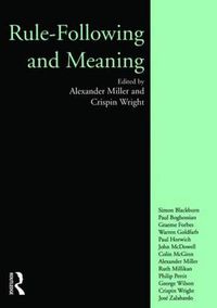 Cover image for Rule-Following and Meaning