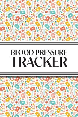 Cover image for 1-Year Blood Pressure Tracker (Multi-Color First Aid)