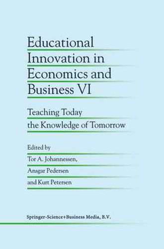 Cover image for Educational Innovation in Economics and Business VI: Teaching Today the Knowledge of Tomorrow