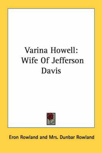 Cover image for Varina Howell: Wife of Jefferson Davis