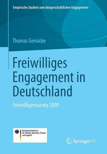 Cover image for Freiwilliges Engagement in Deutschland: Freiwilligensurvey 2009