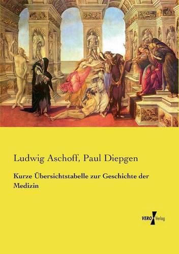 Cover image for Kurze UEbersichtstabelle zur Geschichte der Medizin