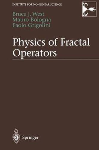 Cover image for Physics of Fractal Operators