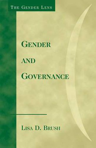 Cover image for Gender and Governance