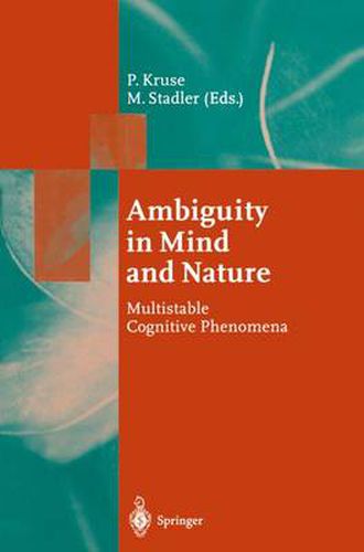 Cover image for Ambiguity in Mind and Nature: Multistable Cognitive Phenomena