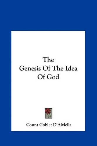 Cover image for The Genesis of the Idea of God