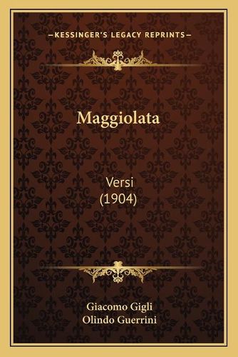 Maggiolata: Versi (1904)