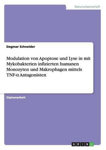 Cover image for Modulation von Apoptose und Lyse in mit Mykobakterien infizierten humanen Monozyten und Makrophagen mittels TNF-&#945; Antagonisten