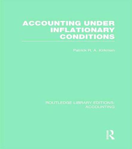 Cover image for Accounting Under Inflationary Conditions
