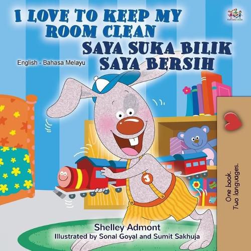 I Love to Keep My Room Clean (English Malay Bilingual Book for Kids)