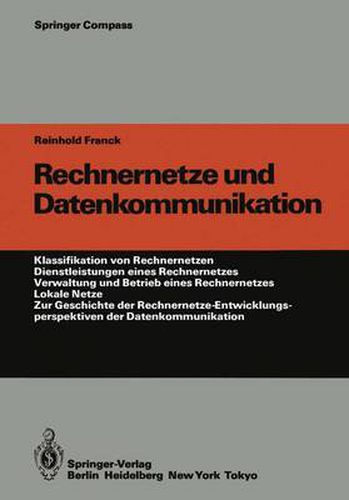 Cover image for Rechnernetze und Datenkommunikation